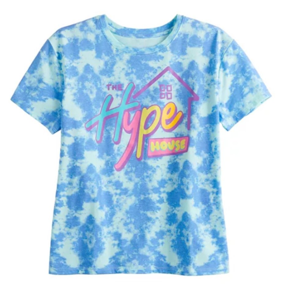 Juniors' TikTok The Hype House Tie Dye Tee